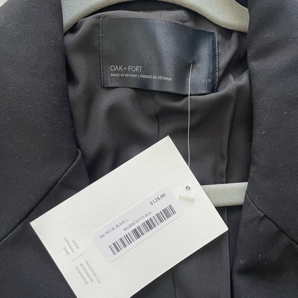 Oak + Fort Oversized Blazer - Picture 3 of 3